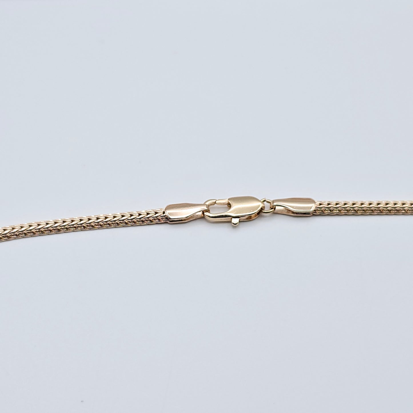 Classic Flat Chain Rose Gold Necklace for Elegant Everyday Wear, XPNL0074 (2008-4)