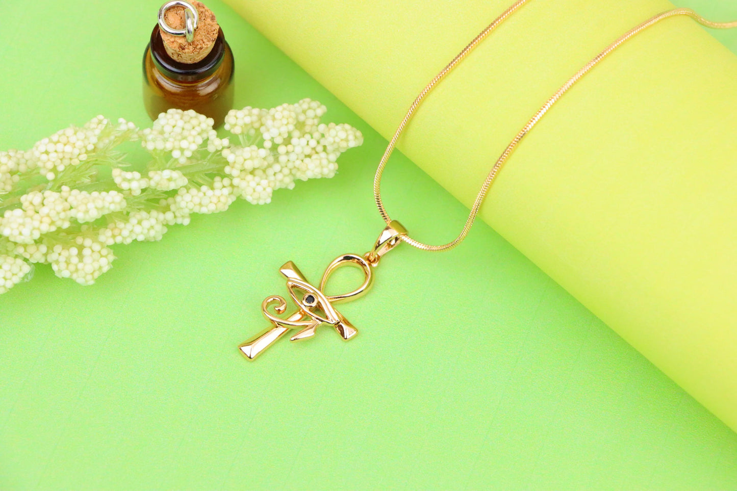 Mini Purple Rose Gold Pendant with Sparkling Solitaire Design, XPPT1227 (2123-3)
