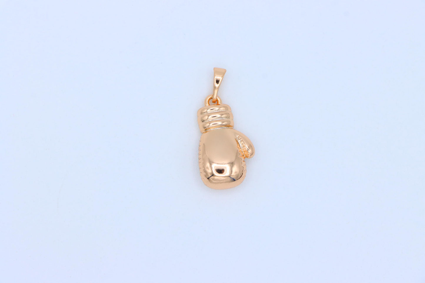 Boxing Glove Rose Gold Pendant for Sporty Charm, XPPT1285 (2129-1)