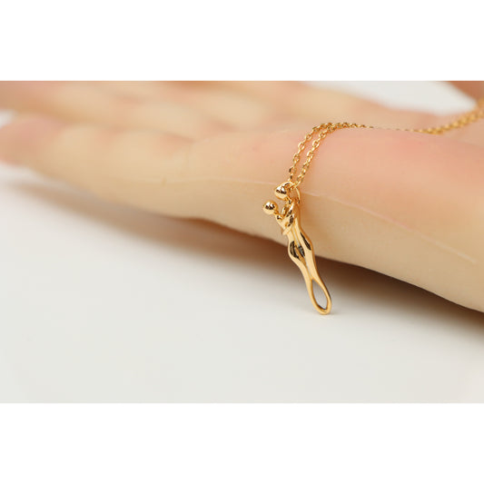 Romantic Rose Gold Hug Pendant Necklace for Everyday Elegance, XPNL0199 (2020-9)