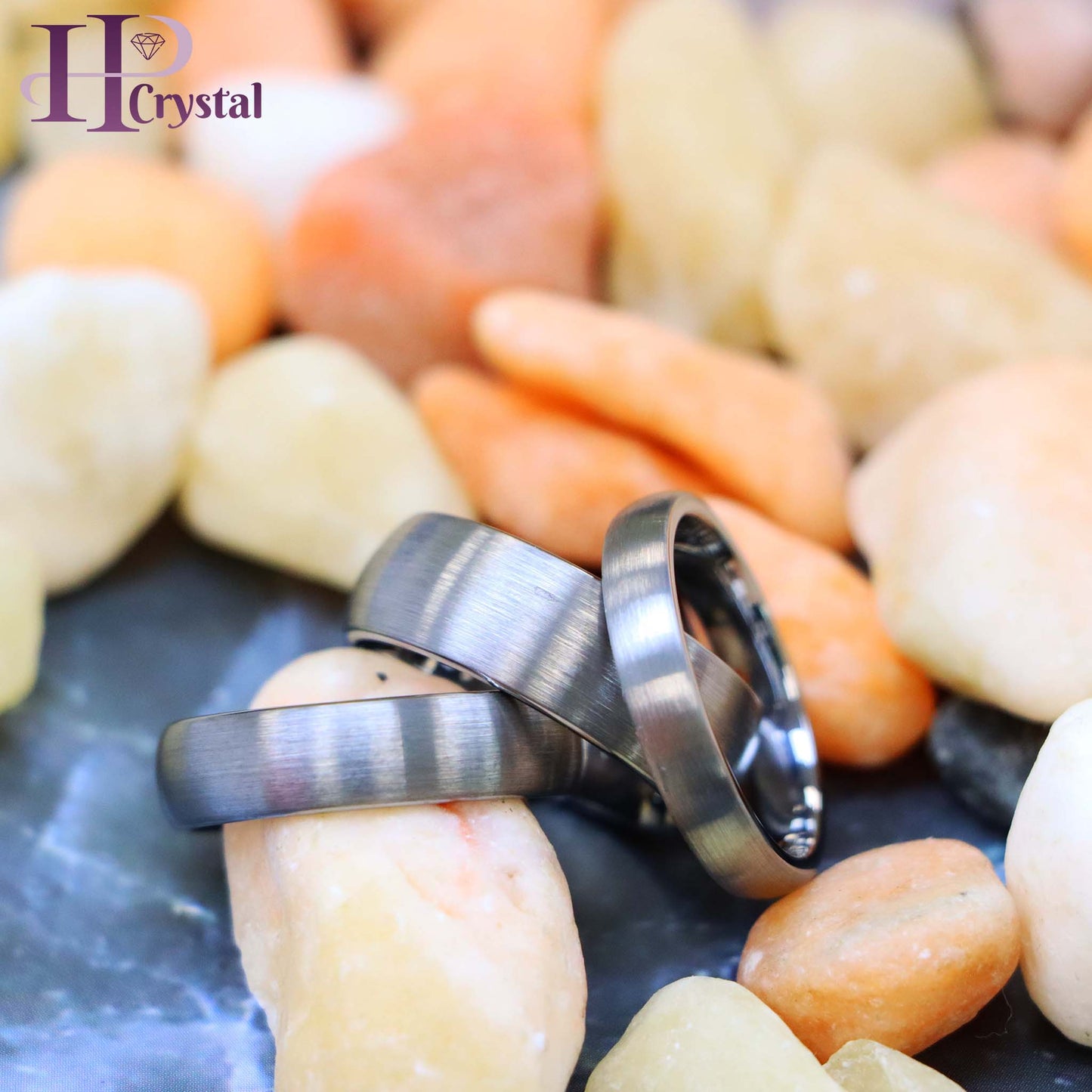 Brushed Domed Classic Style Tungsten Ring