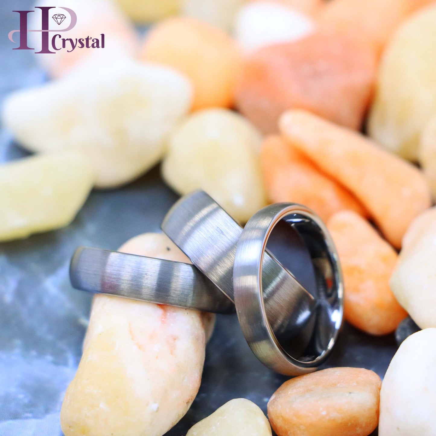 Brushed Domed Classic Style Tungsten Ring