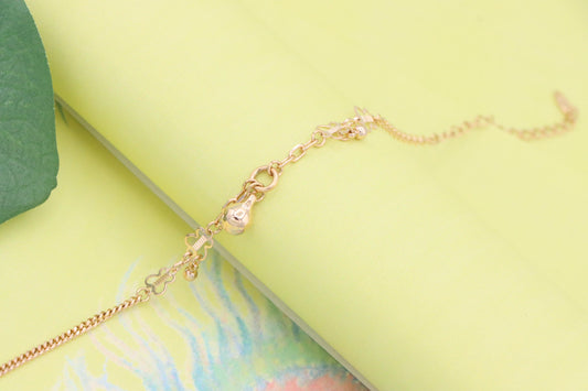 Rose Gold Plated Charm Bracelet with Bell & Butterfly Accents, XPBL1111 (2111-10)