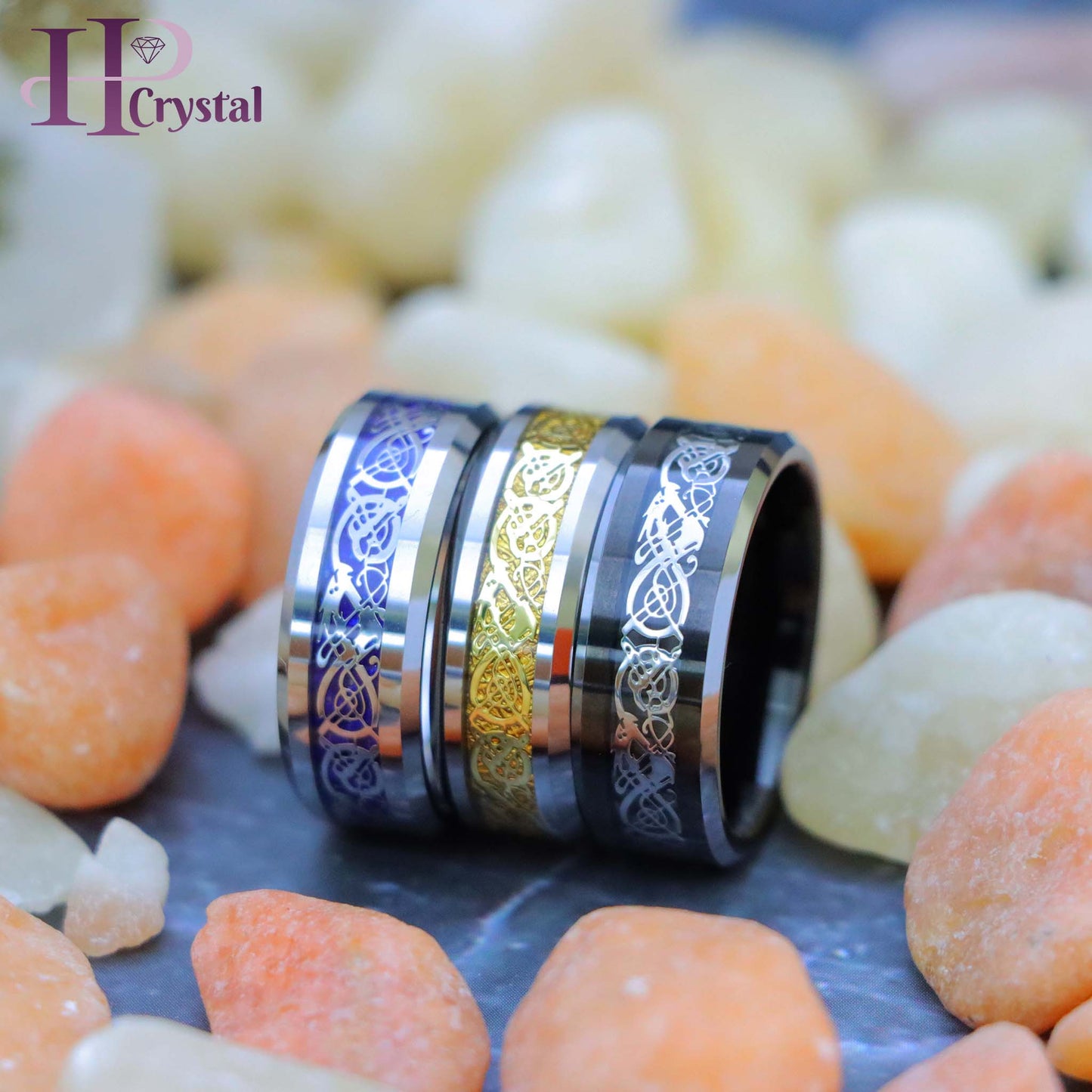 Celtic Knot Tungsten Rings | Durable, Scratch-Resistant with Bold Celtic Design