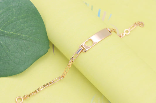 Elegant Rose Gold Bracelet with Heart Cutout, XPBL1161 (2116-10)