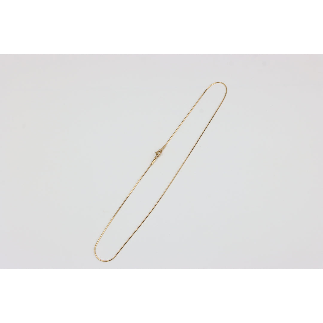 Rose Gold Plated Sleek Herringbone Necklace for Women, XPNL0333 (2034-3)
