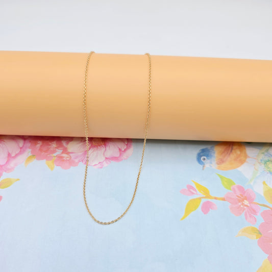 Delicate Rose Gold Necklace Chain for Women , XPNL0118 (2012-8)