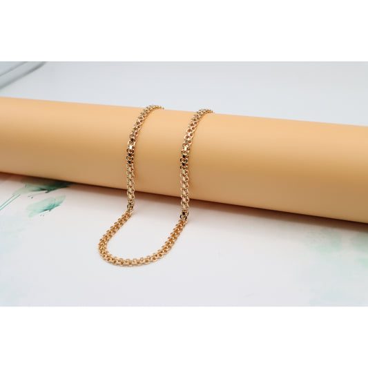 Chunky Rose Gold Chain Necklace Bold &amp; Stylish Look, XPNL0126 (2013-6)