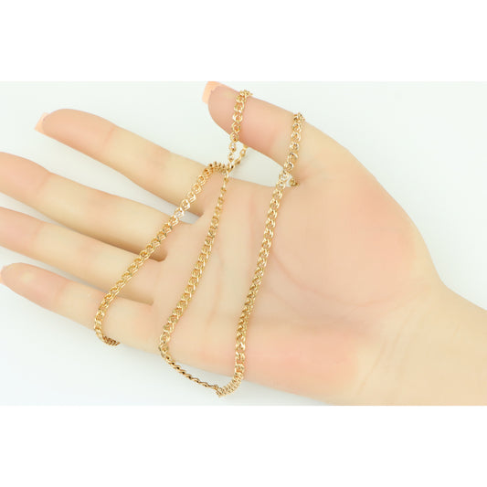 Bold Rose Gold Chain Necklace for Women,Chic Statement Piece, XPNL0267 (2027-7)